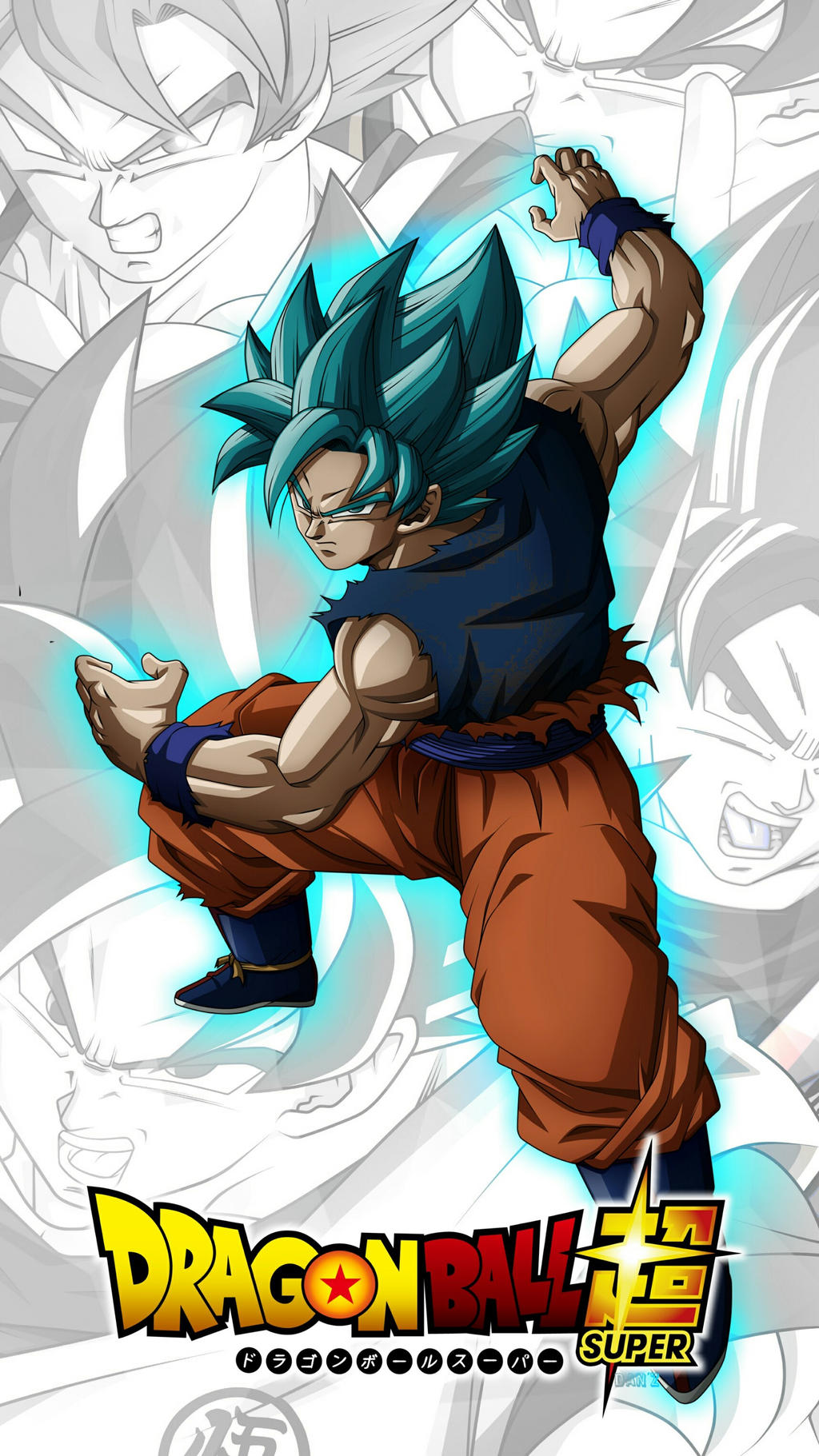 Goku SSJ Blue Perfect (Manga) by RDXricky on DeviantArt