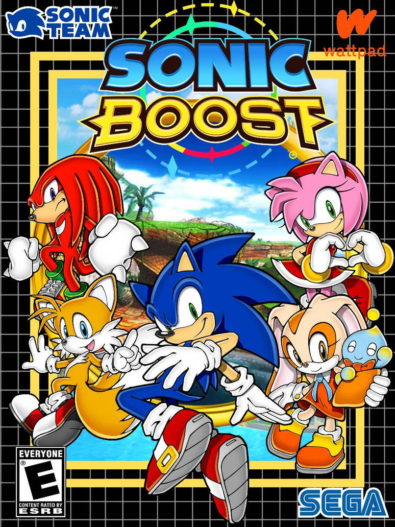 Sonic Boost Fanfiction Cover by TheDeepAzureGod on DeviantArt