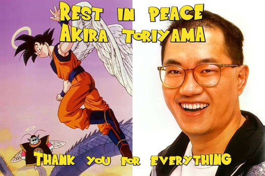 Rest in Peace, Akira Toriyama