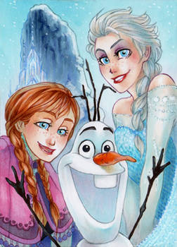 ACEO #84 Frozen