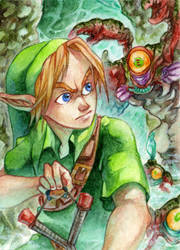 #89 OoT - Link and Gohma