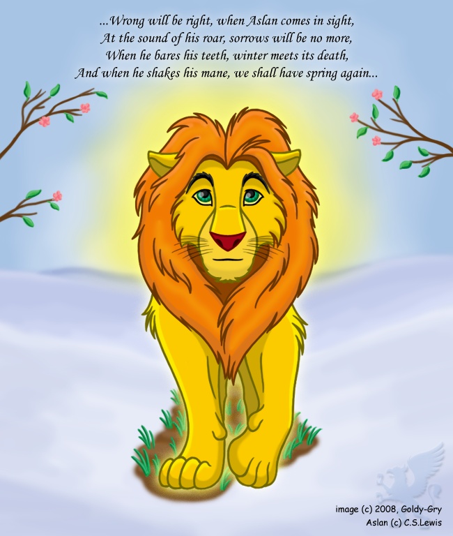 The Tone of Aslan (Poem) by FoxTeen0206 on DeviantArt