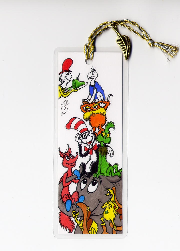 Bookmark - Dr Seuss by Goldy--Gry on DeviantArt