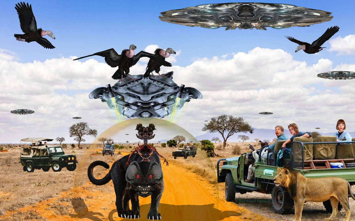 An Alien in Africa 1 by RobVig on DeviantArt