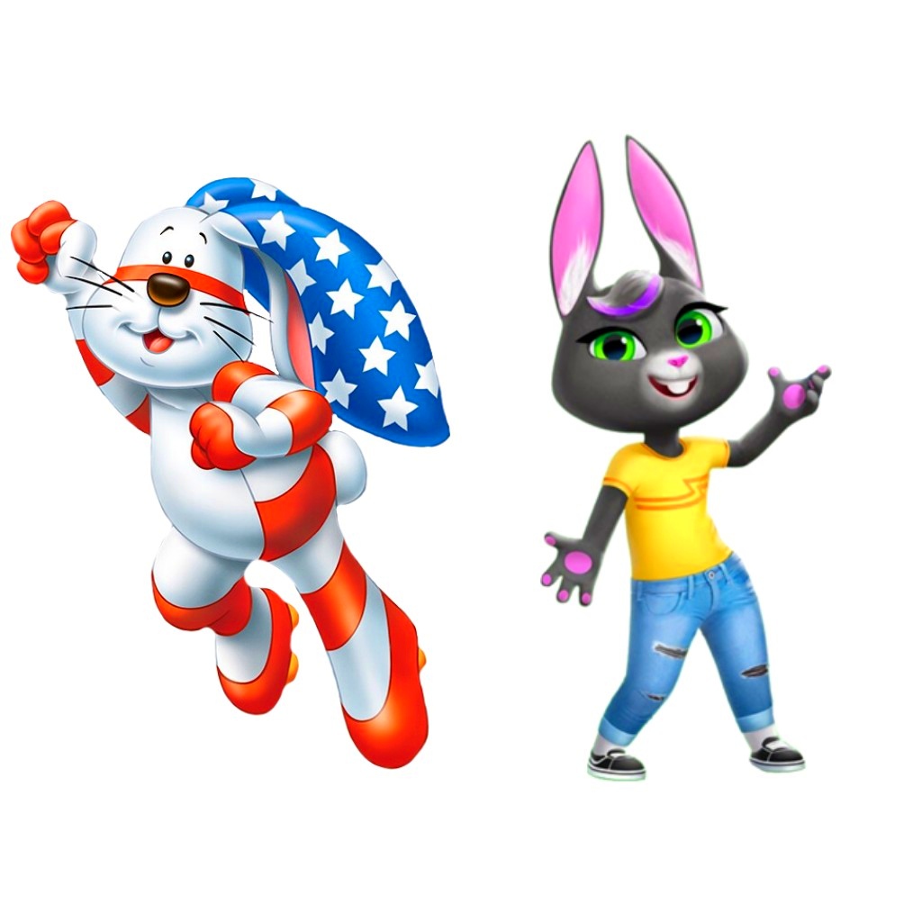 THE AMERICAN RABBIT AND BECCA SPARKLES by WEFLICKSTHEMIJCVIDS on DeviantArt