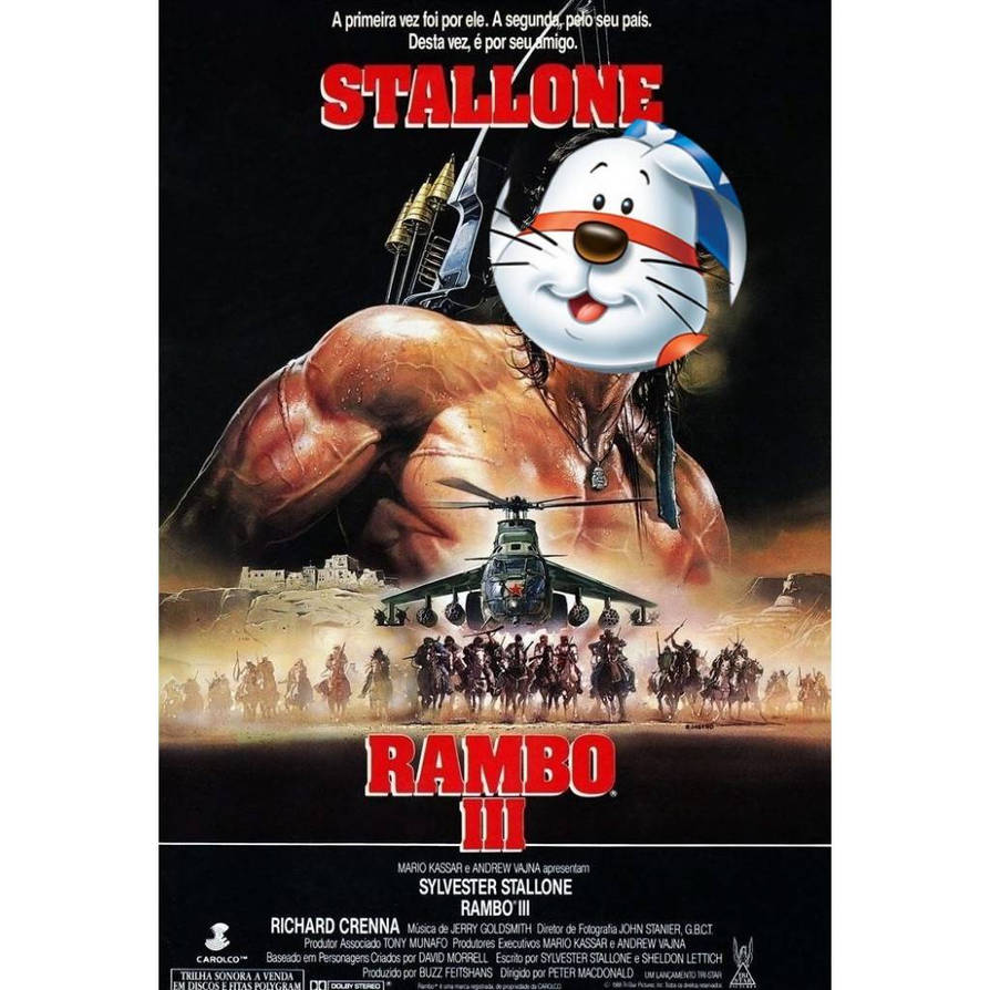 THE AMERICAN RABBIT AS RAMBO 3 by WEFLICKSTHEMIJCVIDS on DeviantArt