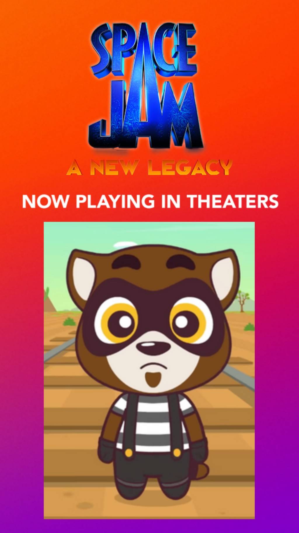 Rocky Rakoon Poster Deviantart SPACE JAM NEW LEGACY ROY RAKOON by WEFLICKSTHEMIJCVIDS on DeviantArt