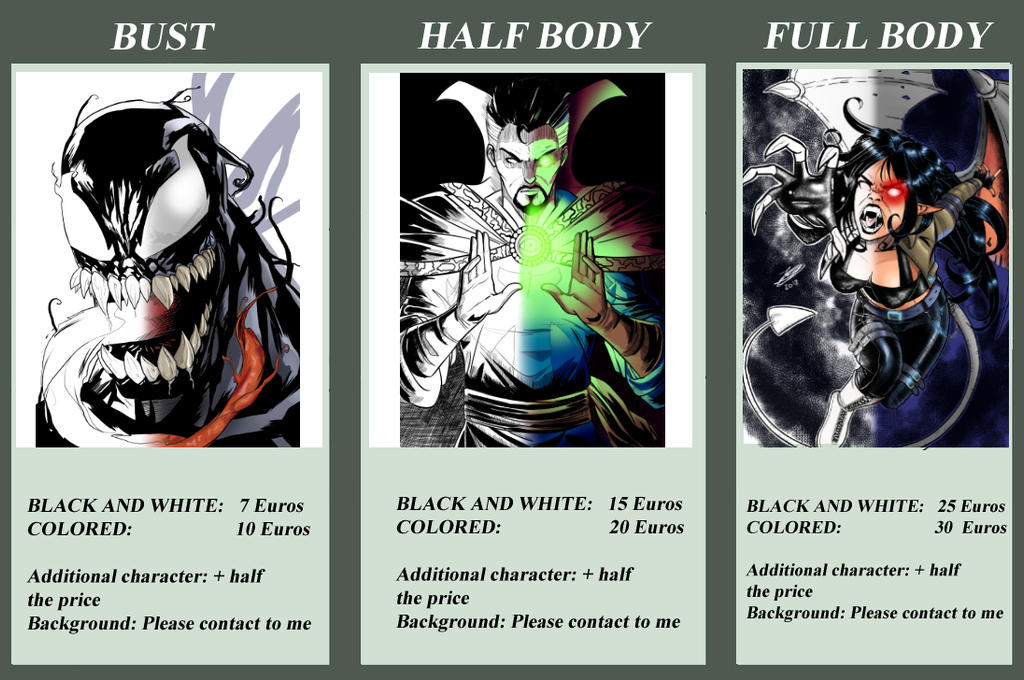 Comission sheet by Jefra Comission sheet by Jefra
