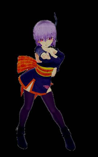 Ayane render by akalonewolfwithwings on DeviantArt