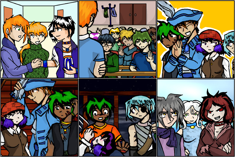 EE Comic Panels Groups