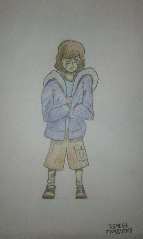 Frisk Getting Slaughtered Frisk after the Genocide route by SSMEGA13 on DeviantArt