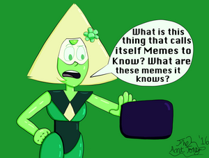 Peridot Discovers Memes