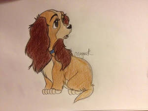 Lady and the tramp doodle 