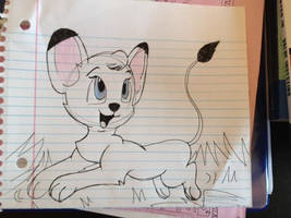 Kimba the White Lion Doodle