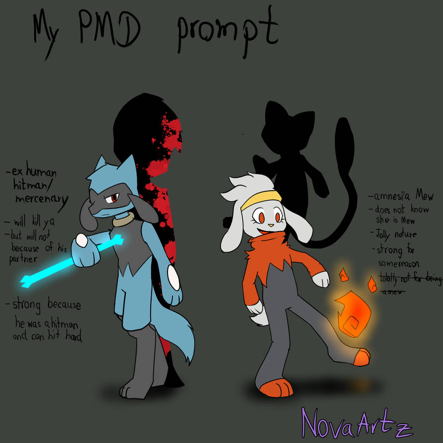 PMD Prompt by PPyae3699 on DeviantArt