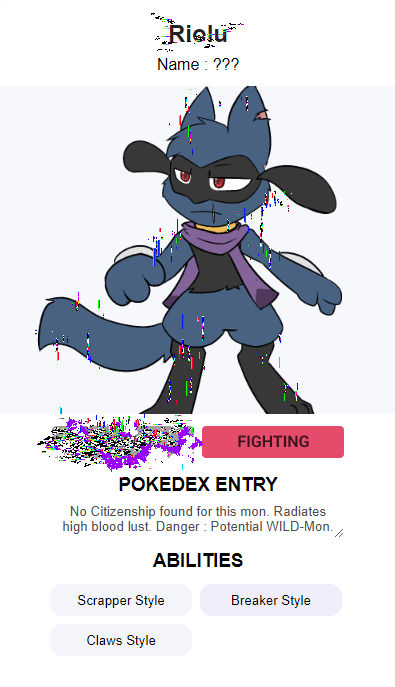 Lu PokeDex Entry DataDex by NovaArtz3699 on DeviantArt