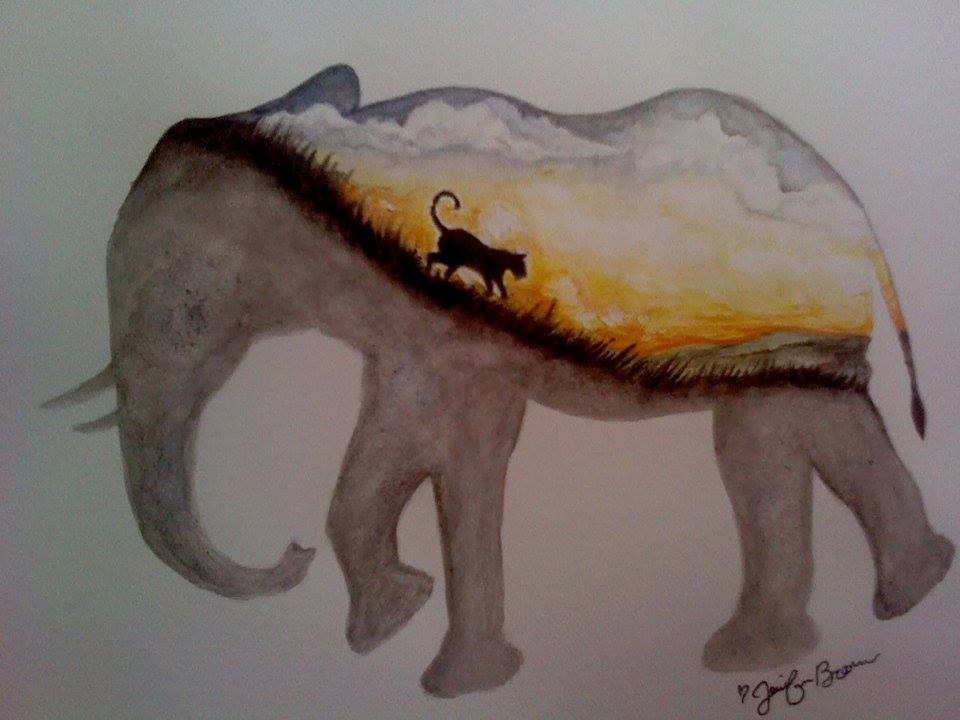 Elephant Painting