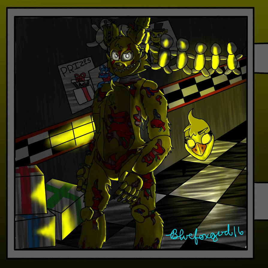 Springtrap by Bluefoxgirl16 on DeviantArt