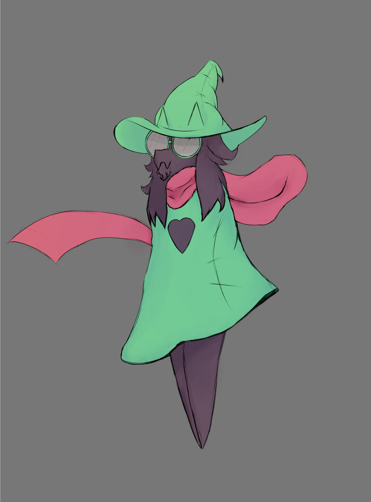 Ralsei sketch by Towboat421 on DeviantArt