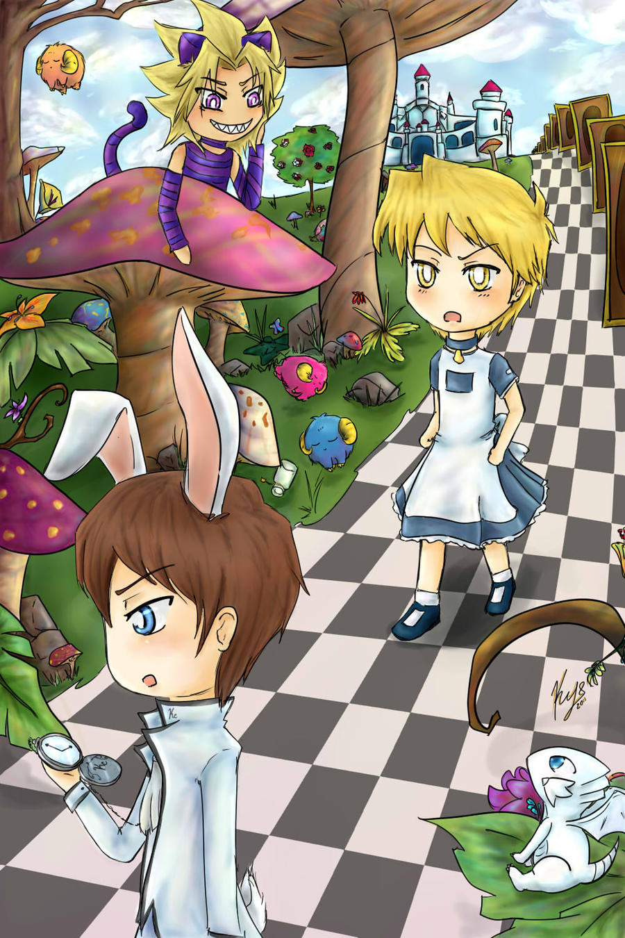 Jou in wonderland