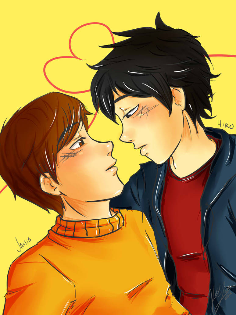Python Kiss Jamieart Kiss me - JamiexHiro (Hiramie) by kikyoyami8 on DeviantArt