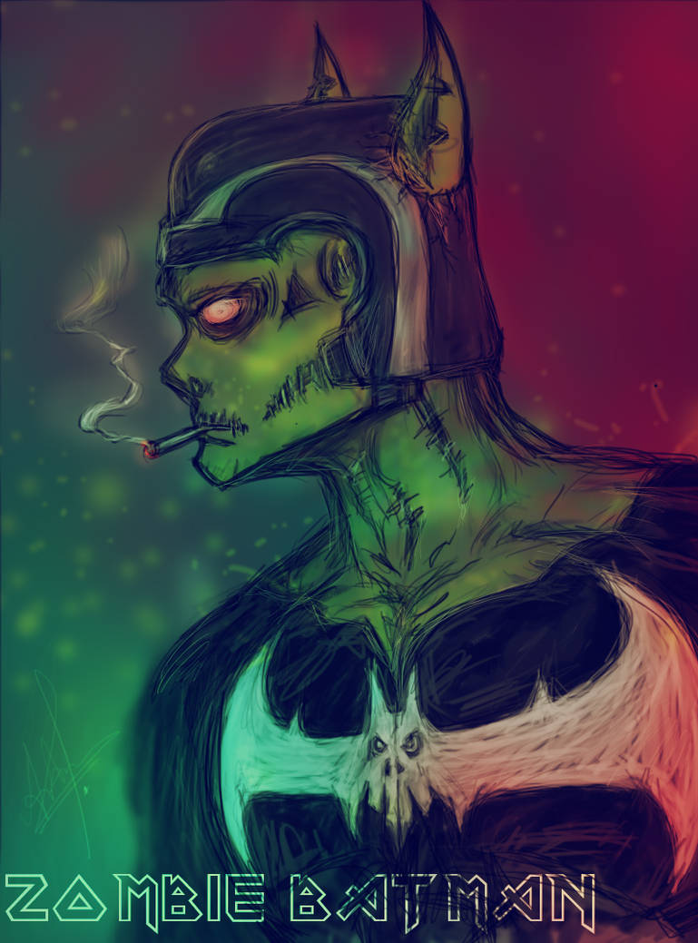 Zombie Batman by father12345 on DeviantArt