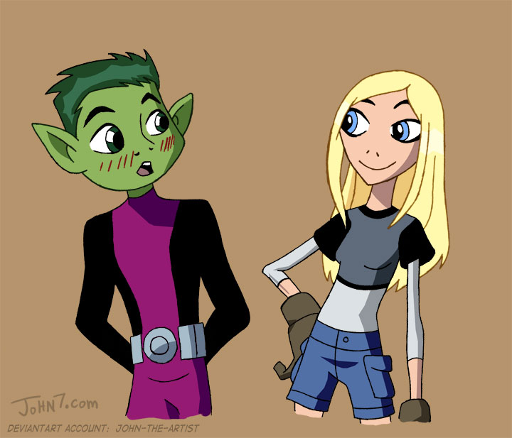 Beast Boy and Terra