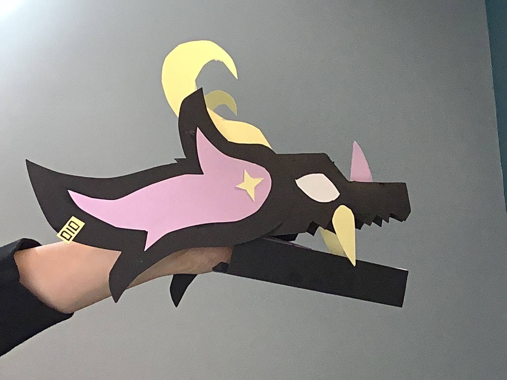 Another paper dragon puppet by luni1000 on DeviantArt