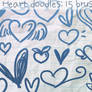 Heart Doodles Brushes 2