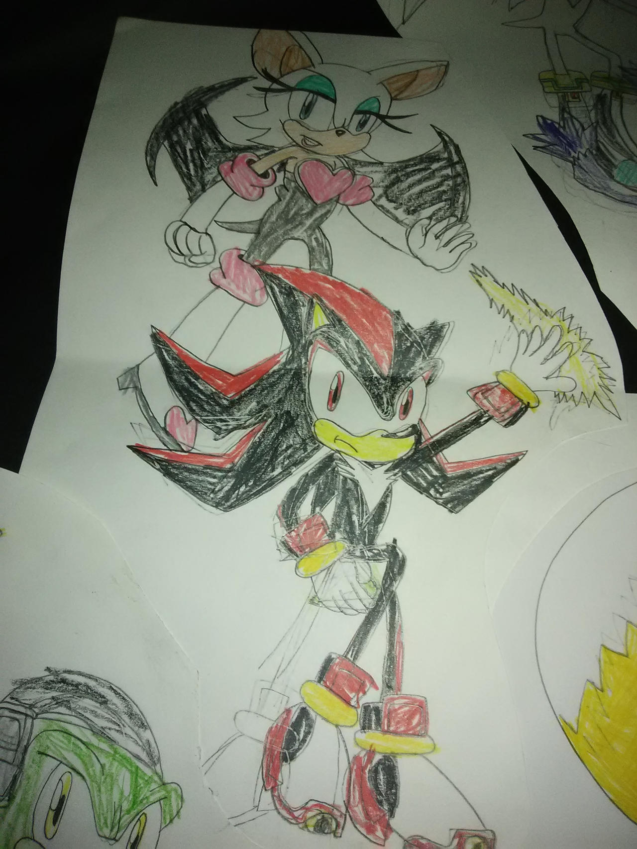 Shadow rouge by yenne97 on DeviantArt