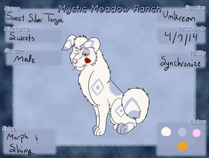 PKMN- Sweet Silver Tongue
