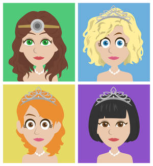 The 4 Princesses of Oz