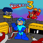 Rockman 3 Boxart (Sonic 3 Style)