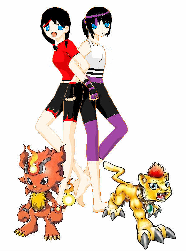Digimon - Fire and Darkness by DarkElements10 on DeviantArt