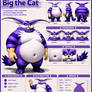 Big the Cat - reference sheet