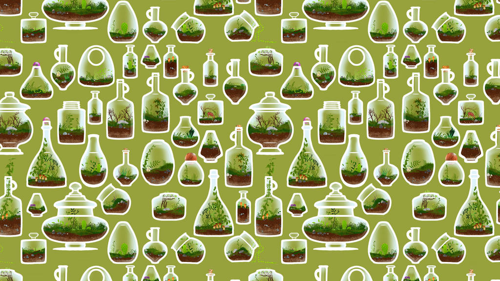 Terrarium Wallpaper