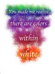 colors within white