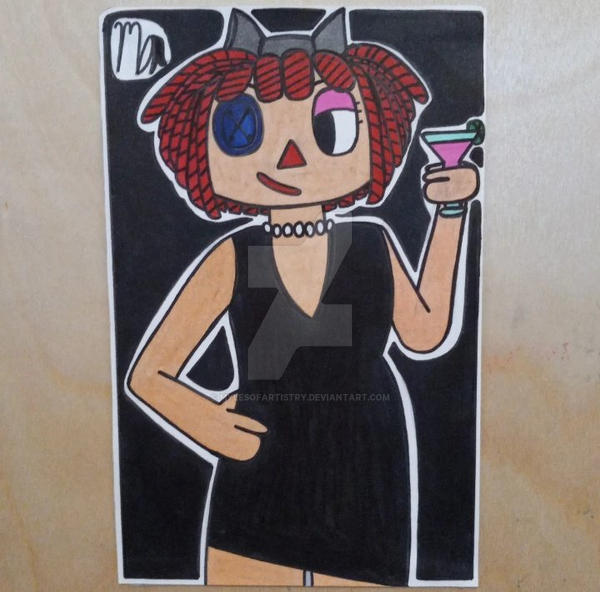ragatha black dress black dress ragatha my beloved #tadc #cosplay #ragatha #dance #coookpardon