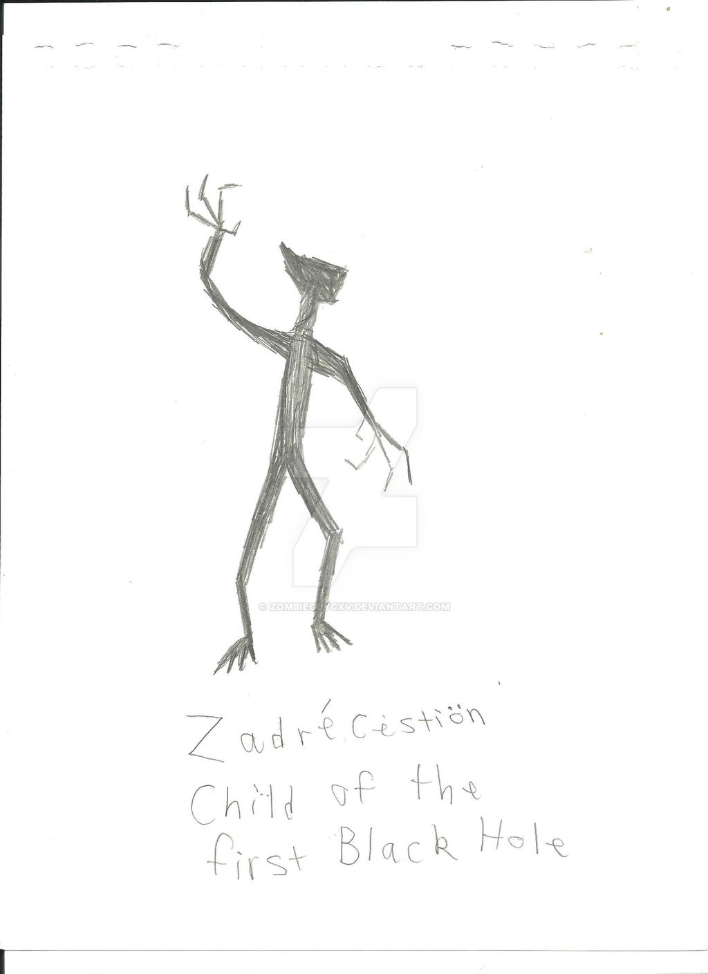 Zadrecestion, Child of the first Black Hole (Shado