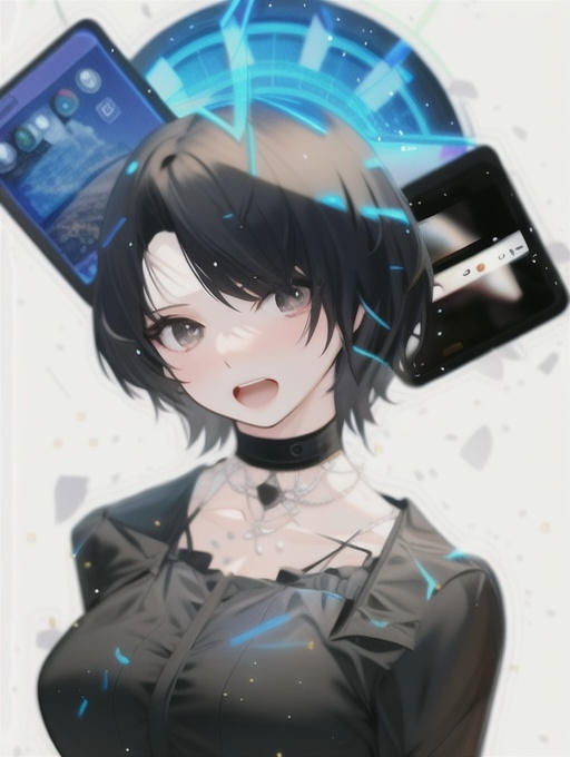 Tech Girl by DeividCristian on DeviantArt