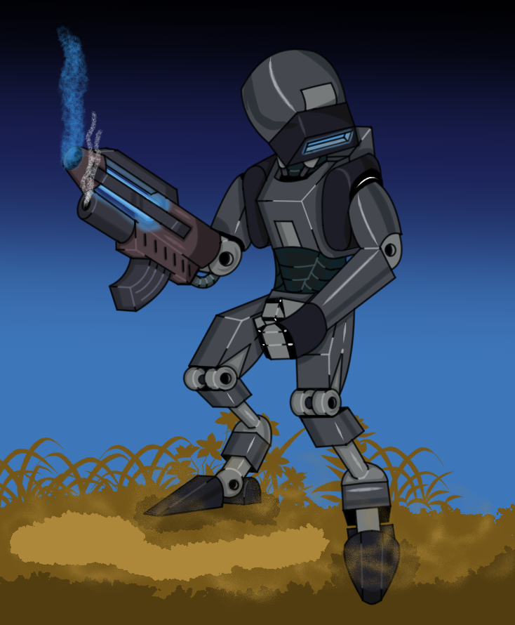 Some random Robot by MikeJMurdock on DeviantArt