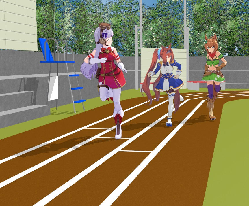 Uma Musume Track Race by shadow84786 on DeviantArt