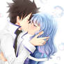 Gruvia Kiss || Fanart