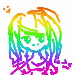 Rainbow sketch ~ Squishy