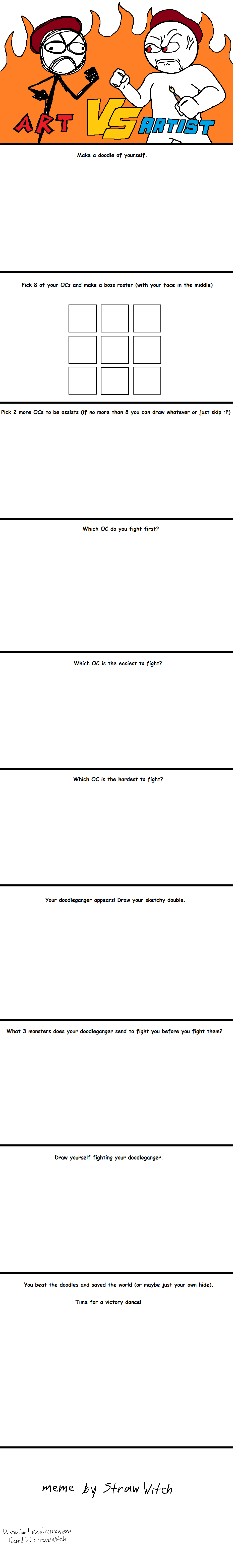 Art vs. Artist Meme Template