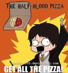 The Half-Blood Pizza: GET ALL THE PIZZA! 8D