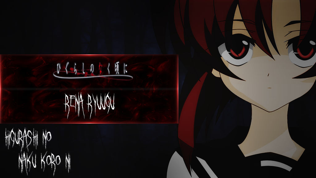 Rena Ryuugu From Higurashi No Naku Koro Ni By Irilex On Deviantart Rena Ryuugu From Higurashi No Naku Koro Ni By Irilex On Deviantart