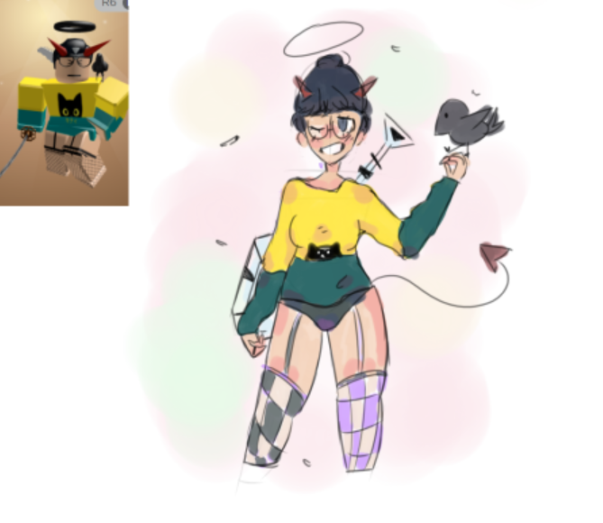 Roblox Guest Redraw by GiveMeMyChocolate on DeviantArt