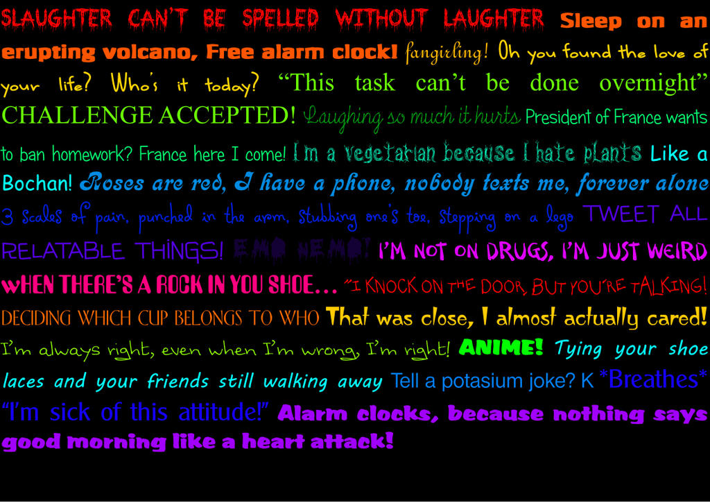 Relateable Wallpaper ~ by MentalFanGirl12 on DeviantArt