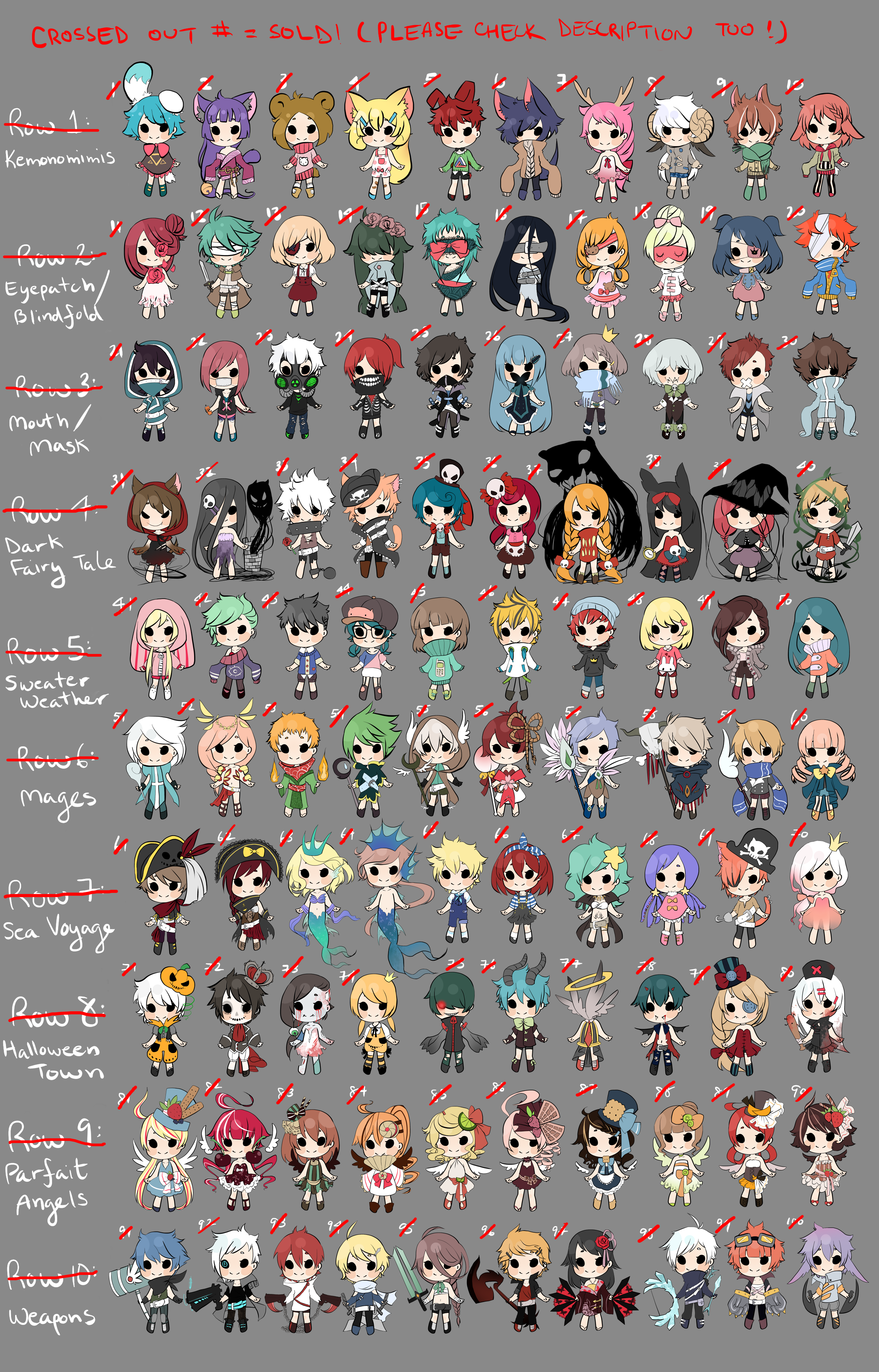 100 Adopts [CLOSED]